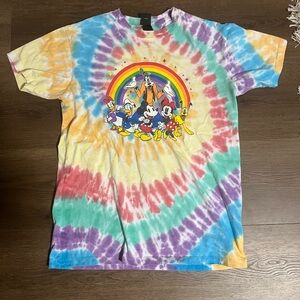 Disney Multicolor Tie-Dye Shirt
